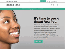 Tablet Screenshot of perfec-tone.com